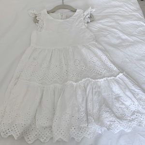 Girl’s eyelet dress